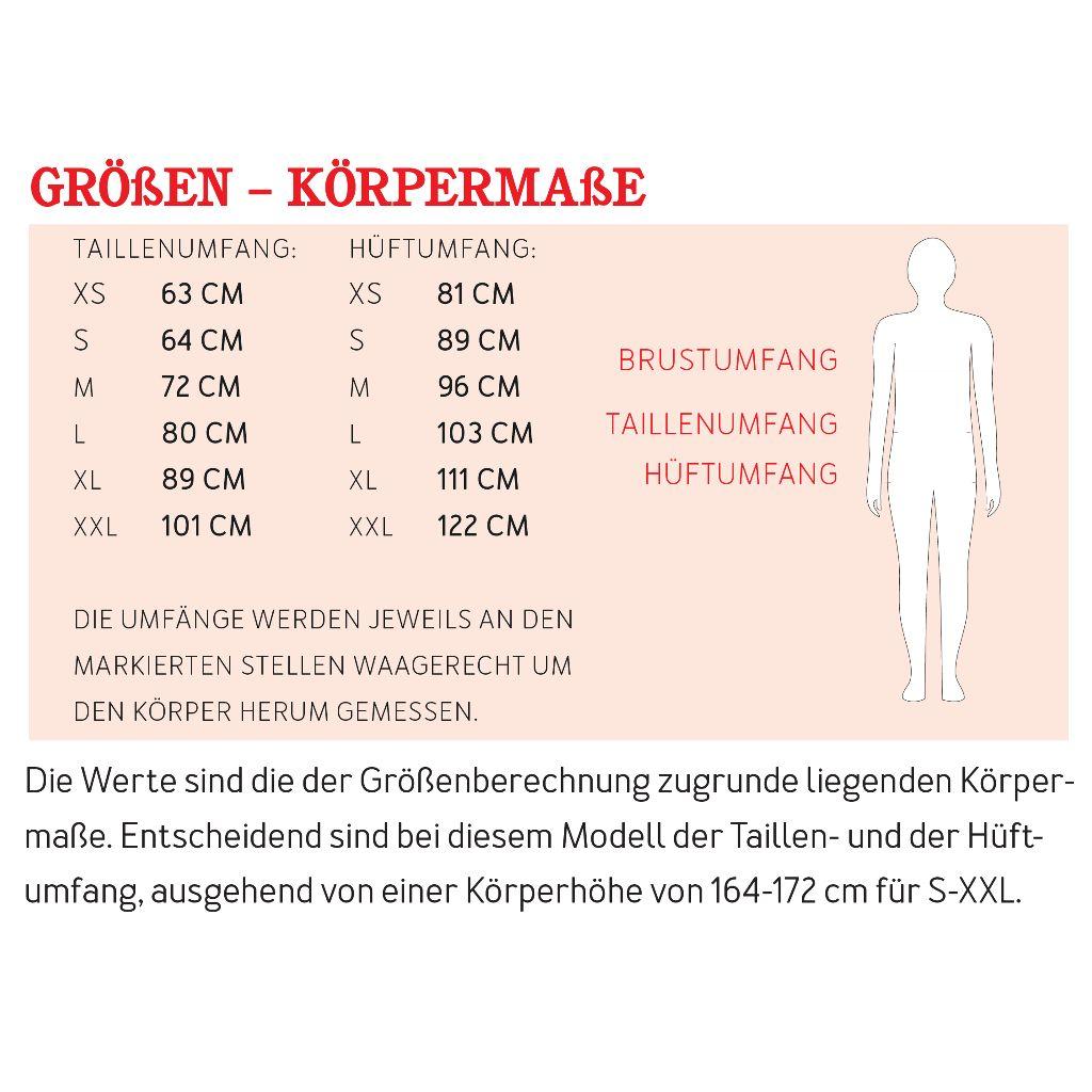 Papierschnittmuster lässige Hose Frau Hanna XS-XXL